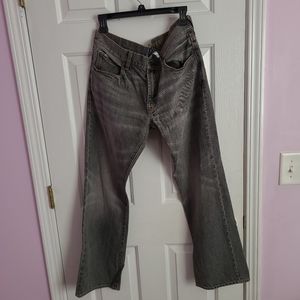 GAP men's gray bootcut jeans size 32x30